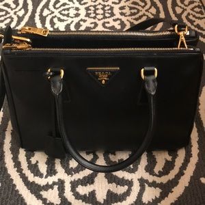 🔥🔥🔥Prada Black Saffiano Leather Handbag